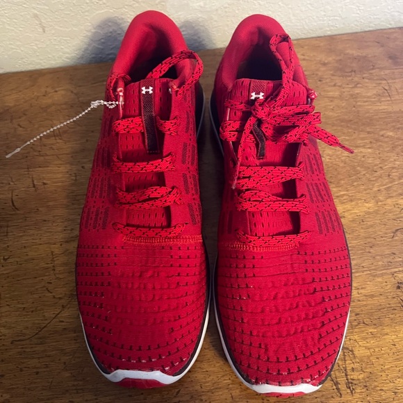 Under Armour Other - Under Armour Threadbone Slingflex Mens Size 12 Red Athletic Sneakers